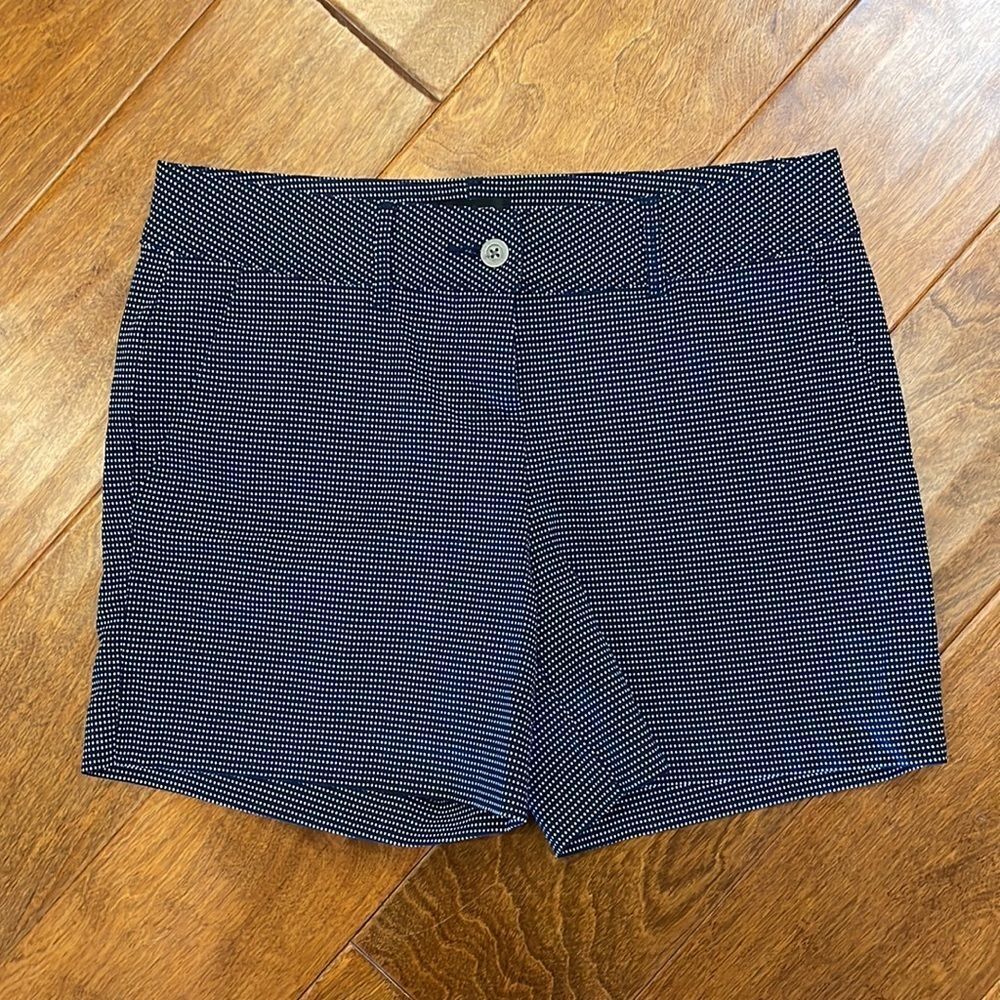 The Limited Brand Navy and White Polka Dot Shorts size 8
